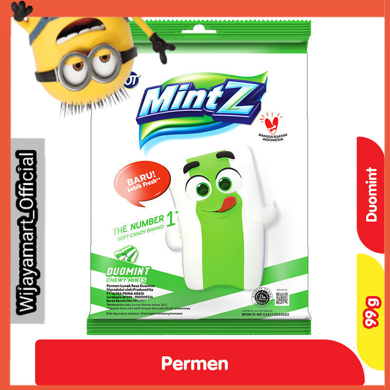 

MintZ Permen Chewy Duomint 99 g