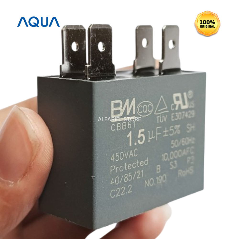 CAPASITOR KAPASITOR AC OUTDOOR MIDEA 1/2PK MSFC-05CRN2X MSAF-07CRN2