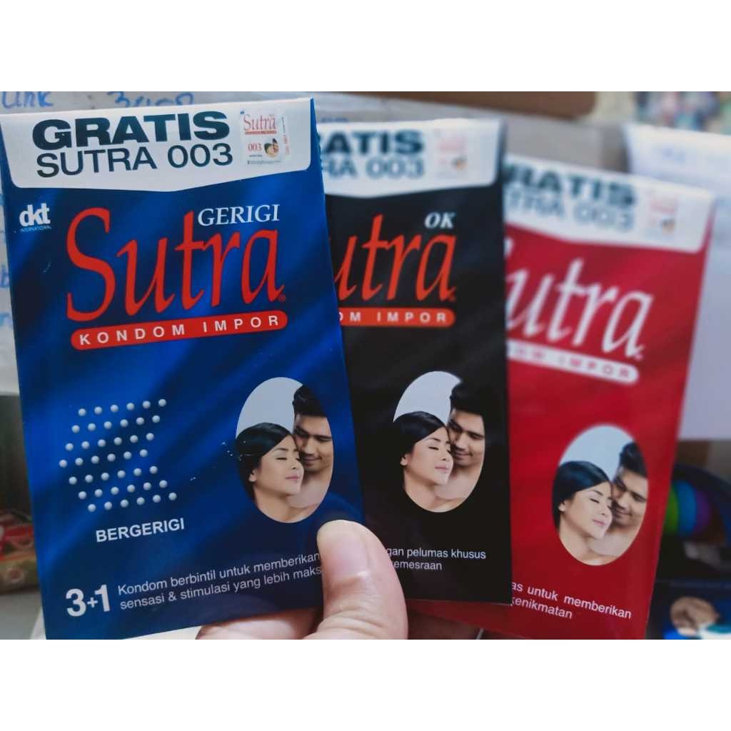 isi 3 bonus 1 pcs pengaman kesehatan hubungan intim sutra gerigi isi 3 pcs Kondom bergerigi