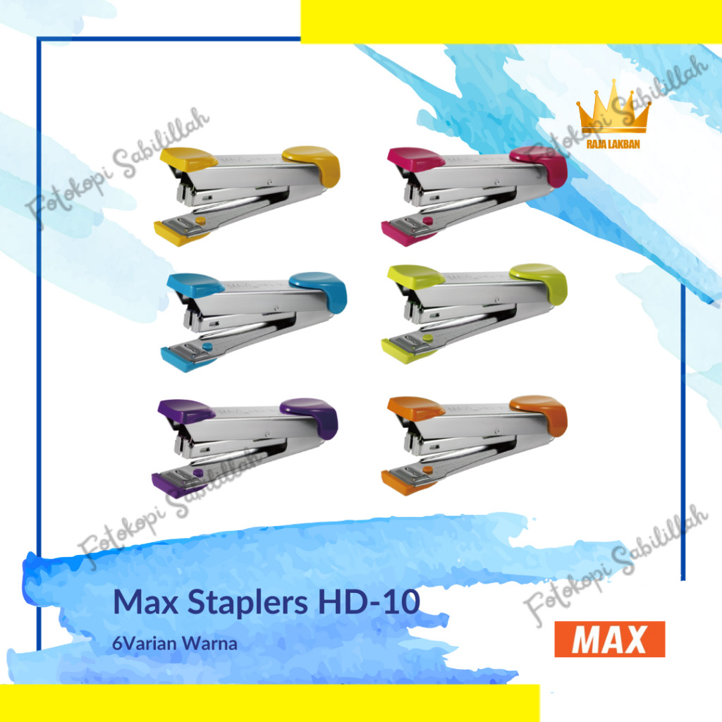 

Stapler Staples Hekter Stapler Merk Max HD-10 ML