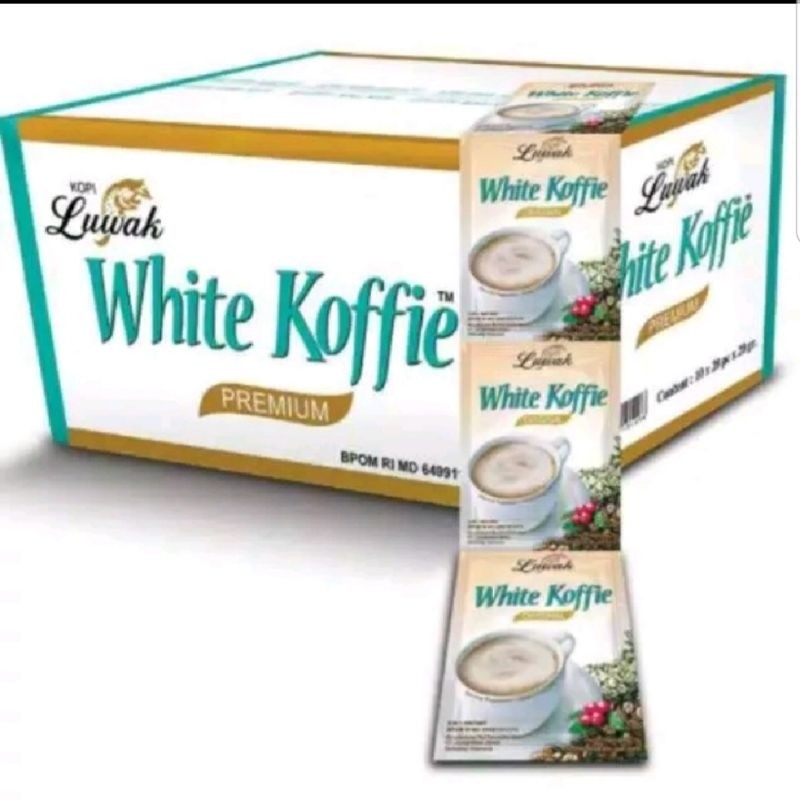 

Kopi Luwak White Coffie uk 20gram isi 1 Dus