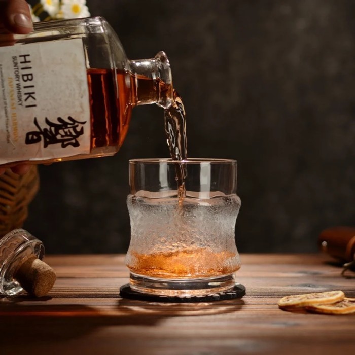 Gelas Whiskey Crystal Old–Fashioned – Rock Glass Elegan untuk Wine & Whiskey