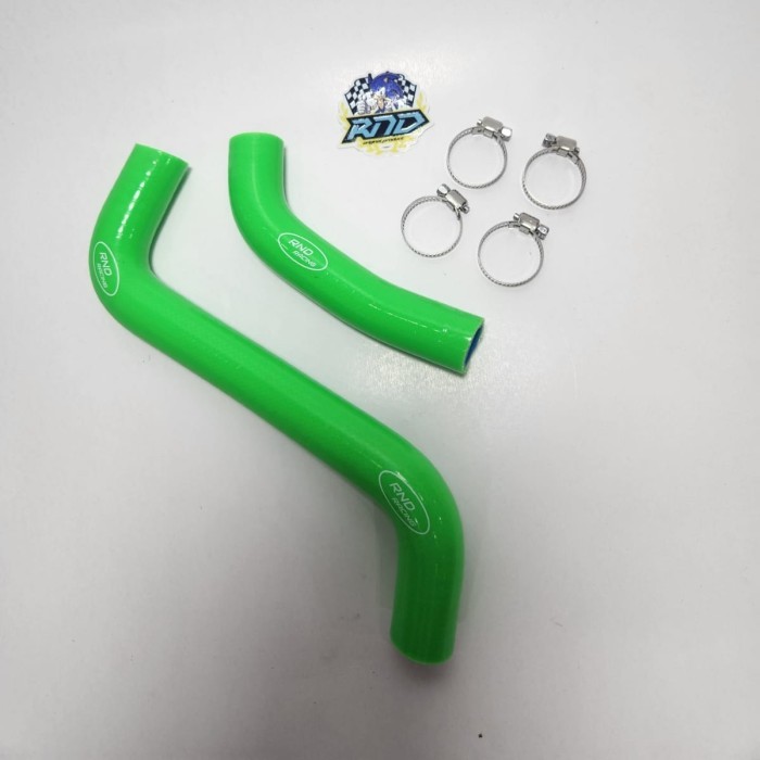 SELANG RADIATOR/SELANG SAMCO NINJA KR150/RR - Hijau