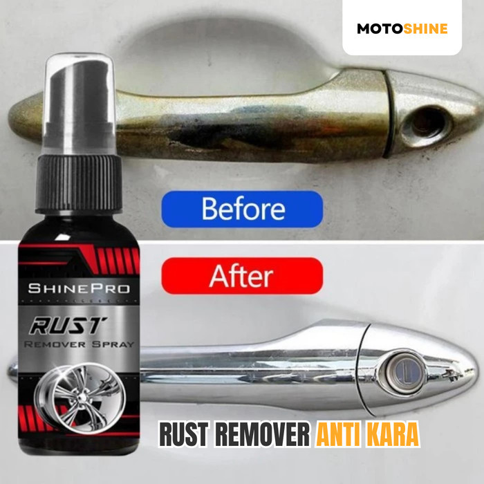 Rust Remover ShinePro Spray Anti Karat Mobil Motor Serbaguna untuk Body Velg Mesin dan Knalpot