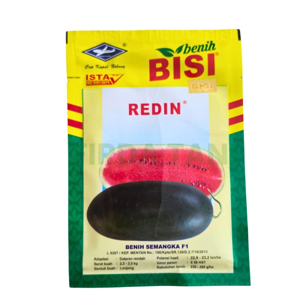 Semangka Redin F1 20gr Original Semangka inul Redin Semangka Hibrida Redin inul merah Paling Laris