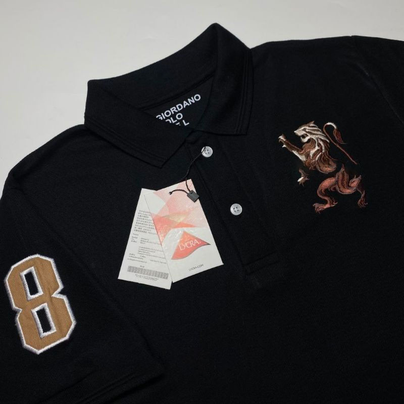 Baju Kaos Polo Pria Polos Jumbo M-4XL | Polo Shirt Big Size Lengan Pendek | Midnight Blue, Green Bot