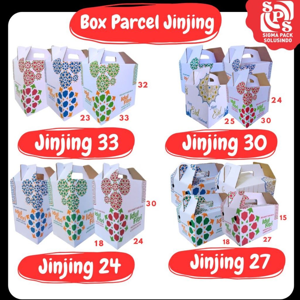 

Box Jinjing 33x23x32 / 30x25x24 / 27x18x15 / 24x18x30 Gable Box Idul fitri Hampers Bingkisan Lebaran Kardus Packing/Parcell/Lebaran/Idul Fitri/Paket/sembako/hampers/Eid Mubarak/ JInjing 24 / JInjing 27 / Jinjing 30 / Jinjing 33 MEDIAPACK