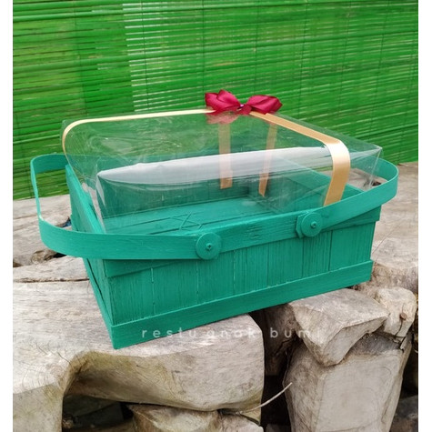 

kotak seserahan premium uniq wadah roti kue Keranjang Hampers 25cm/hantaran/nikahan/seserahan/hampers/bingkisan/wedding/hadiah/giftbox/keranjang/wadah makanan/gift/sembako/roti/cake/nasi/catering/nasi box/food/lamaran/tradisi/craft