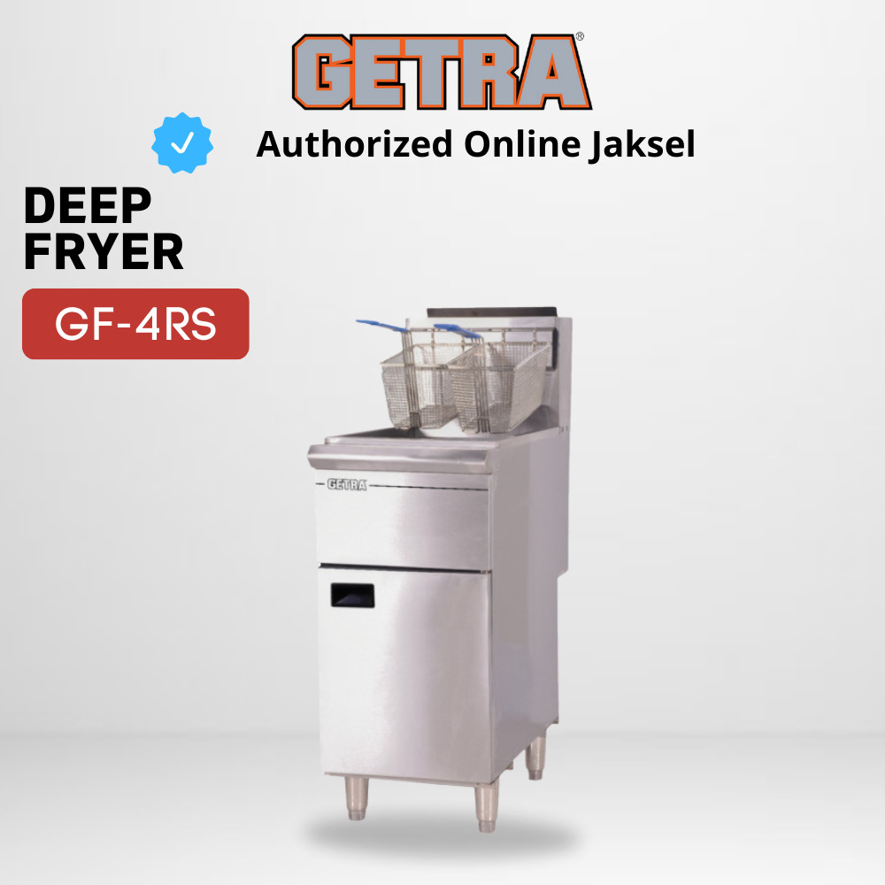 Getra GF-4RS Gas Deep Fryer Free Standing With Thermostat