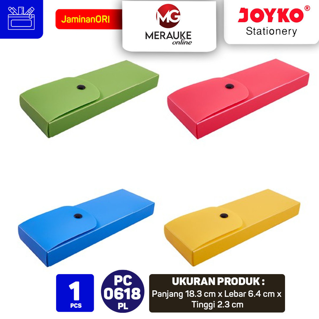 

JOYKO Tempat Pensil Plastik PC-0618PL 11