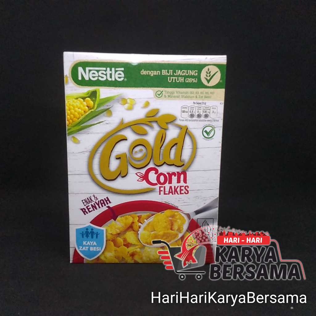 

SARAPAN SEREAL NESTLE CEREAL GOLD CORN FLAKES 150GR