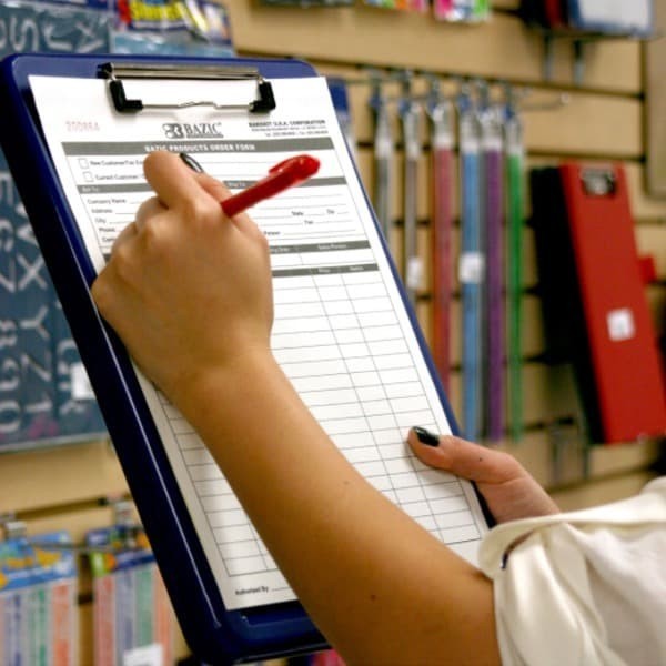 

Bazic Clipboard Storage Case - Papan Ujian - Hitam