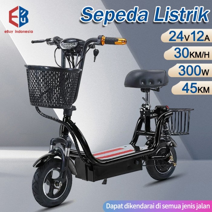 Sepeda Listrik/48V 12 A/Sepeda Listrik Dewasa / Sepeda Motor Listrik - Harui