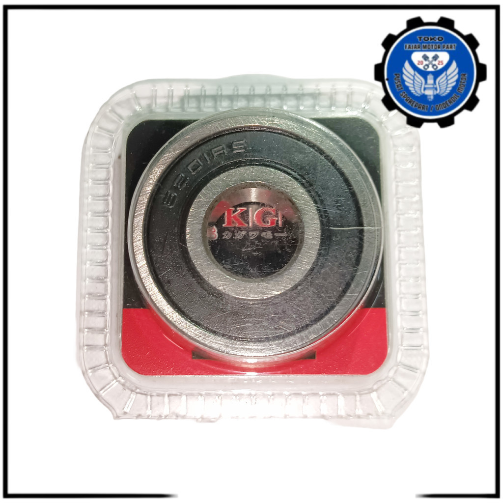 Laher Bearing 6201-2RS Motor Honda Beat Scoopy Vario / Bering Klahar Roda 6201 Original KAGAWA