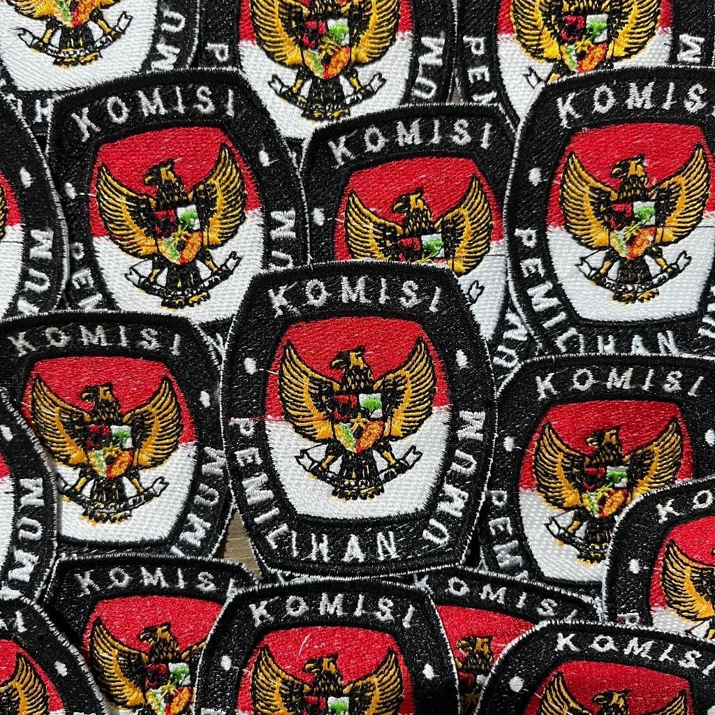 Bordir Bet KPU | Bordir KPU | Badge KPU | Logo KPU bordir