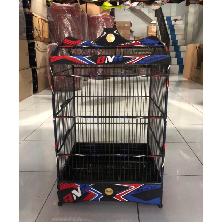 SANGKAR KANDANG KOTAK BNR RACING 3D BARU NO 1 DAN 2