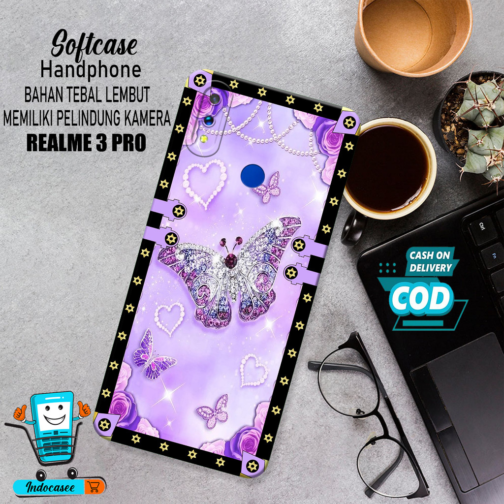 Case Hp REALME 3 PRO - Softcase REALME 3 PRO- Casing REALME 3 PRO- Kesing REALME 3 PRO- Silikon REAL