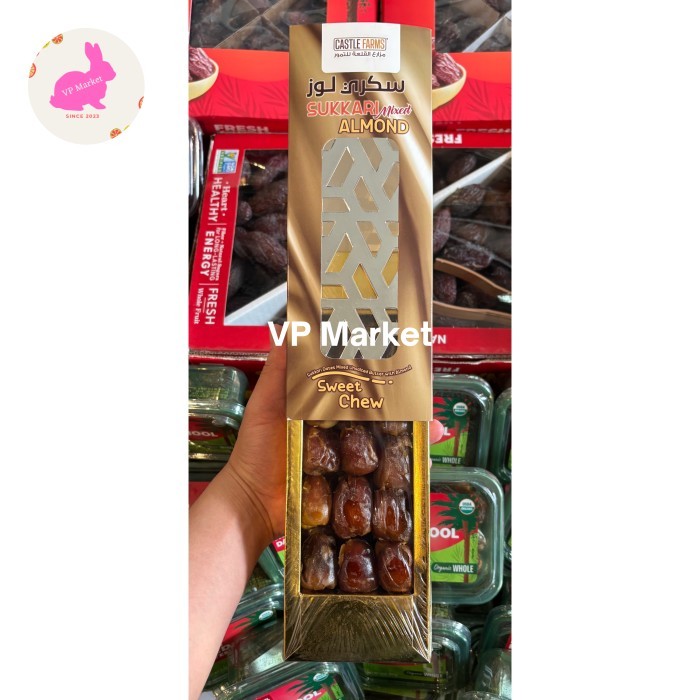 

Castle Farm Kurma Sukkari Mixed Unsalted Butter With Almond | Pack