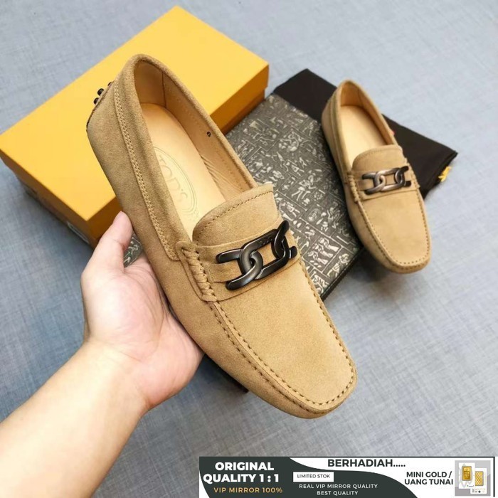 Sepatu Loafers Pria Fashion Bahan Kulit / Sepatu Pria Loafers C98