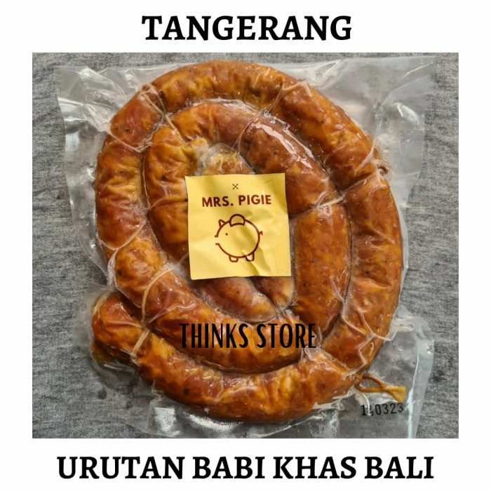 

Urutan Usus Babi Bali - Sosis Babi bali Traditional