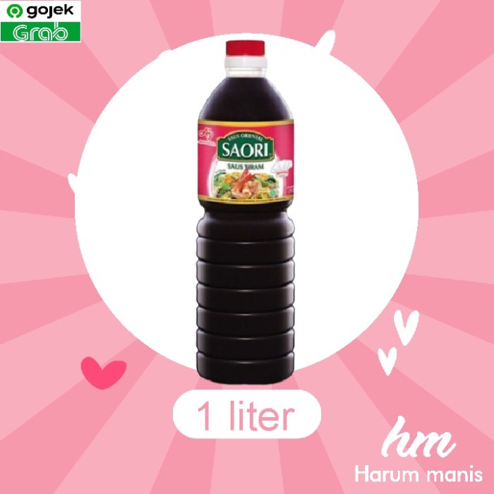 

Saori Saus Tiram 1 liter