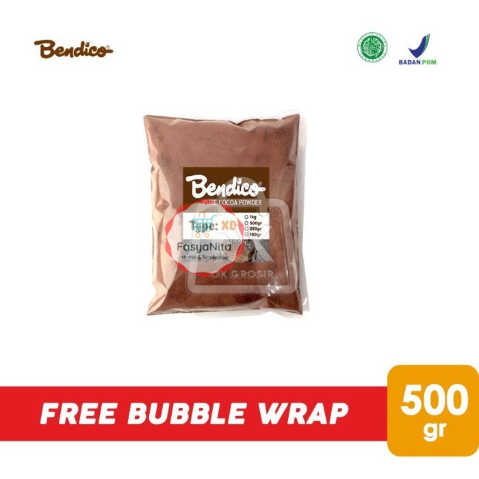 

Cocoa Powder 500gr BENDICO Coklat Bubuk - FasyAnita Mart Denpasar