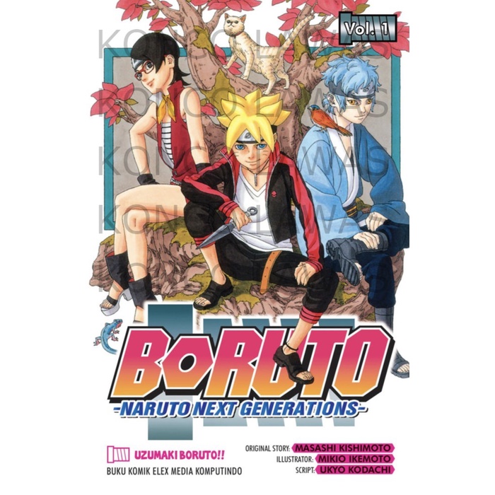 komik boruto naruto next generations vol 1