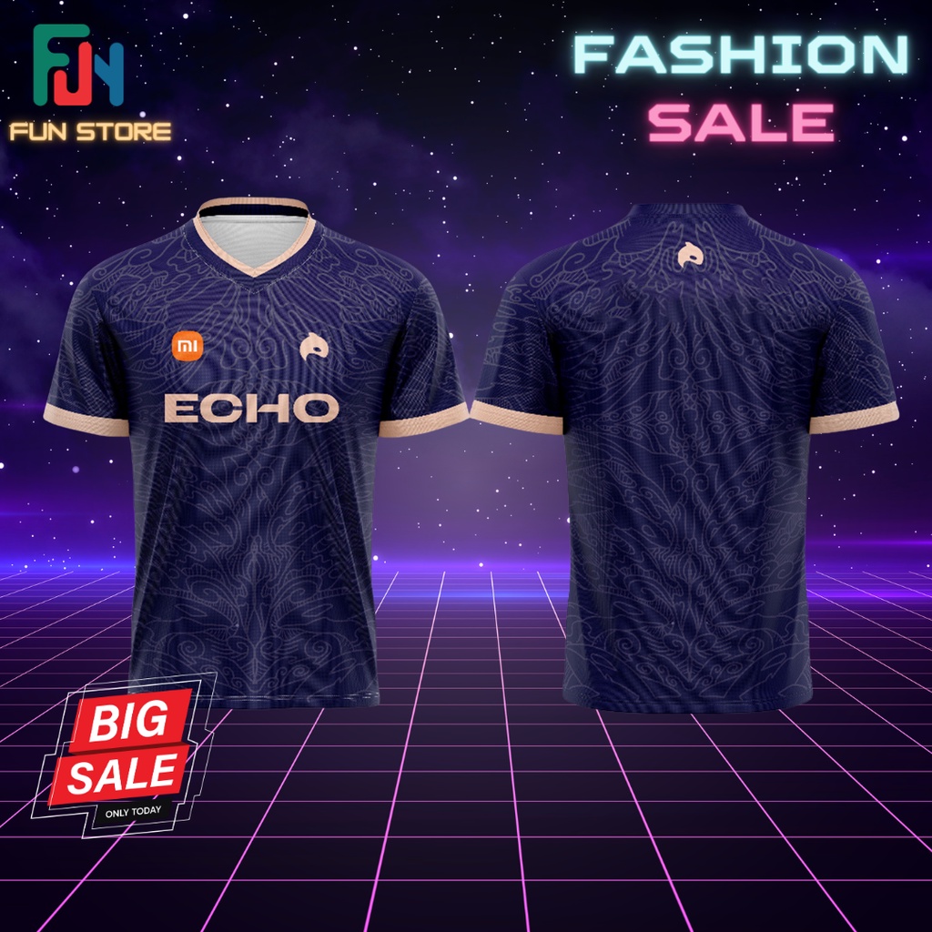 Terbaru Jersey Echo Philippines S12 2023 M4 Oversize S M L XL 2XL 3XL 4XL 5XL  Jersey Printing Echo 