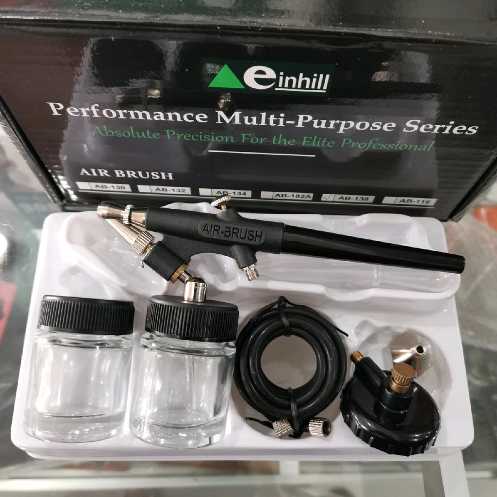 Pen air brush Einhill tabung bawah spet airbrush cat semprot lukis