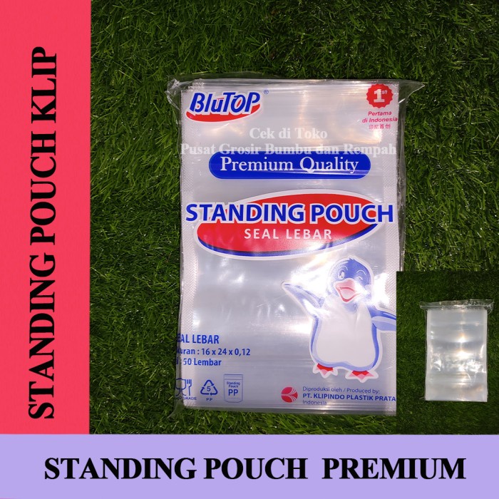 

LYLE - plastik standing pouch klip 16 x 24