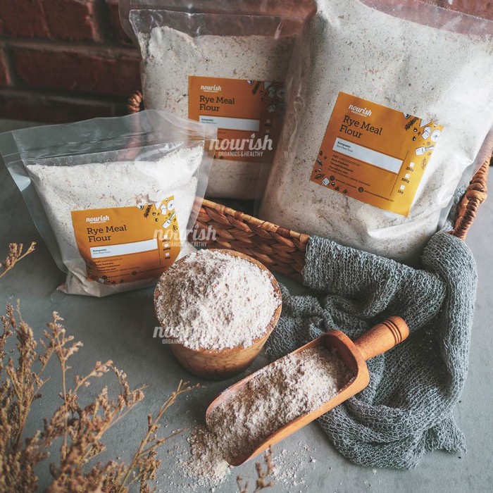 

Promo Termurah Rye Flour / Tepung Gandum Hitam Utuh 500 gr