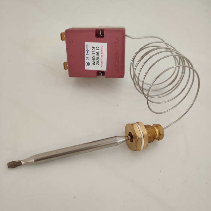 Thermostat Ego 30-110 + Nepple/ Thermostat Bain Marie Terlaris