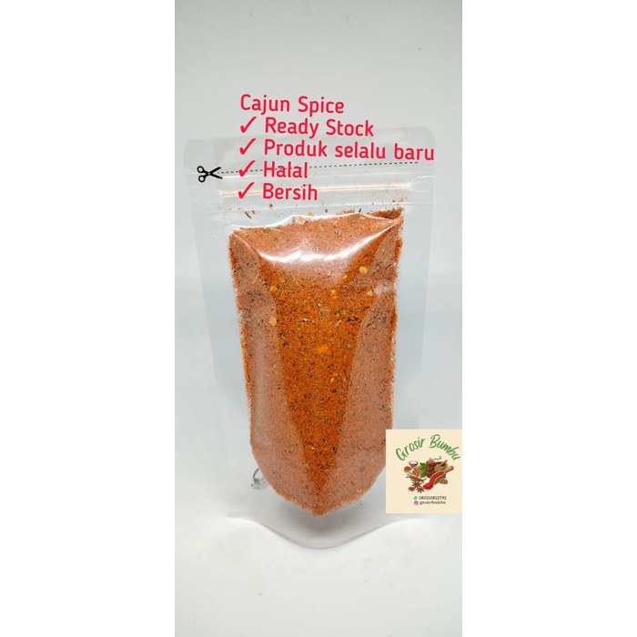 

New Produk Termurah Cajun Spices Mix 250gram / CAJUN SPICE MIX