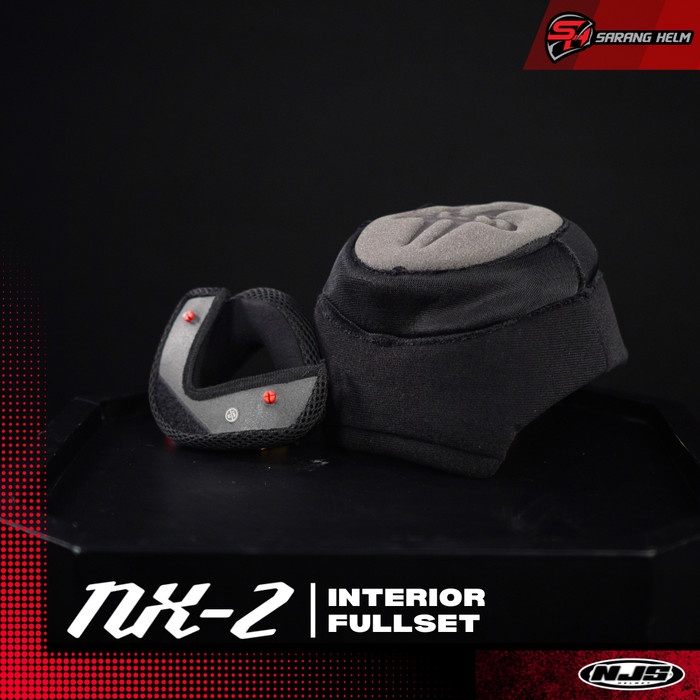 Interior Fullset Original NJS NX-2 - Aksesoris Helm | Busa Helm | Busa Retro | Busa Njs | Busa NX2 |