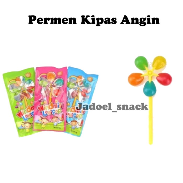 

✨PROMO✨ -Permen Kipas Angin isi 24 buah by Jadoelsnack