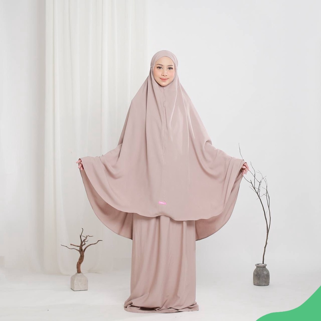 NAISHA OFFICIAL - Alanna 2 in 1 Mukena Rayon Premium
