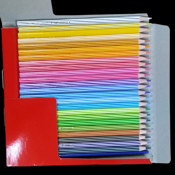 

Pensil warna Staedtler watercolour 24 warna