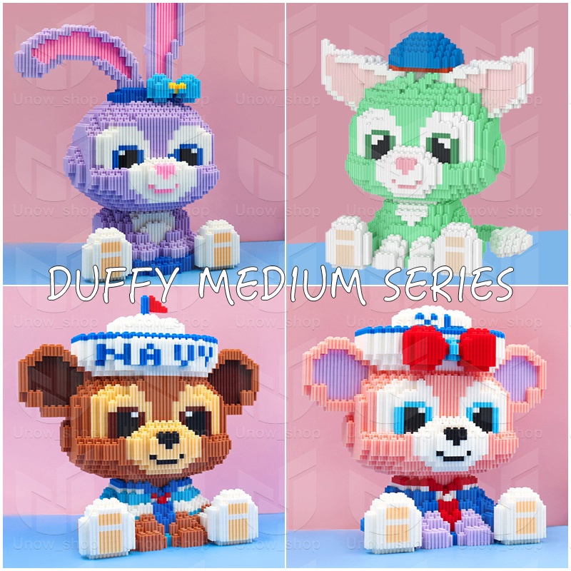 Nano Block DUFFY MEDIUM series | Bricks education Nano Block
