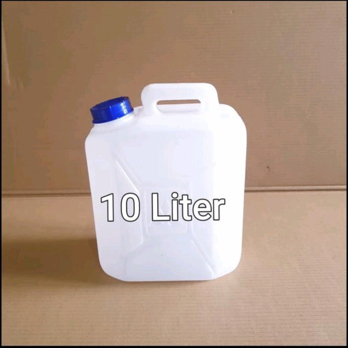 Jerigen 10 liter Baru Tebal/ Jeliken 10 liter (Gojek/ Grab)