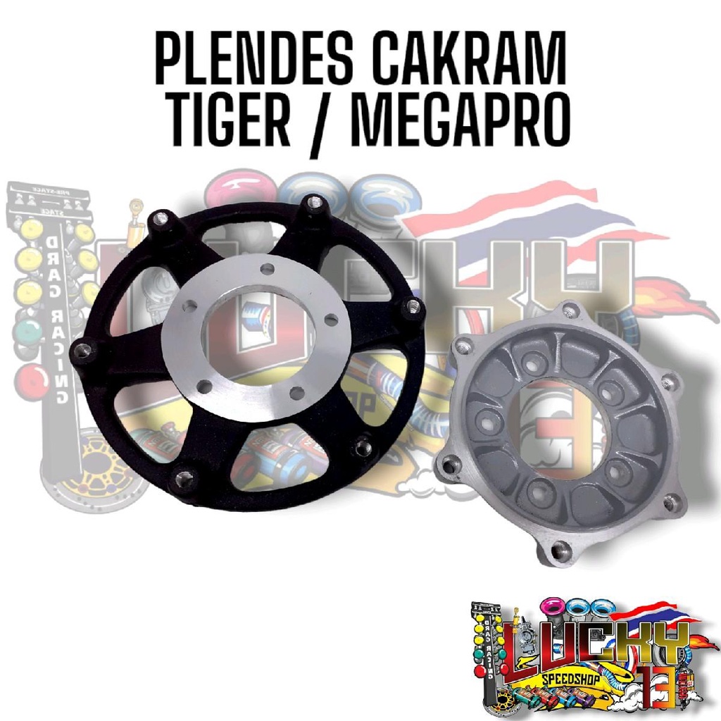 Plendes cakram plendes discbrake adaptor piringan honda Megapro Tiger