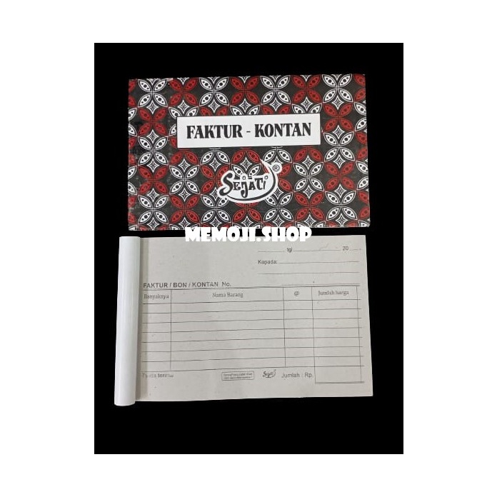 

Bon Faktur Kontan SEJATI 1PLY