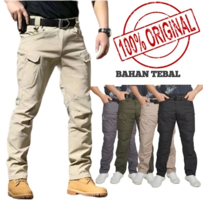 CELANA PANJANG TACTICAL BLACKHAWK PDL CARGO OUTDOOR POLISI MILITARY Tactical Ripstok