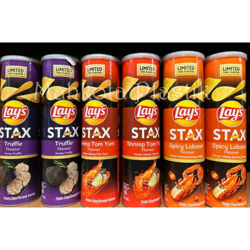 

Keripik Snack Lays Stax Malaysia 135gr