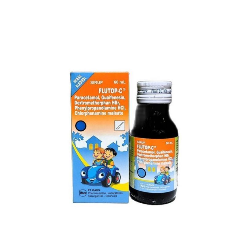 Flutop C sirup (Obat Batuk Pilek Anak)