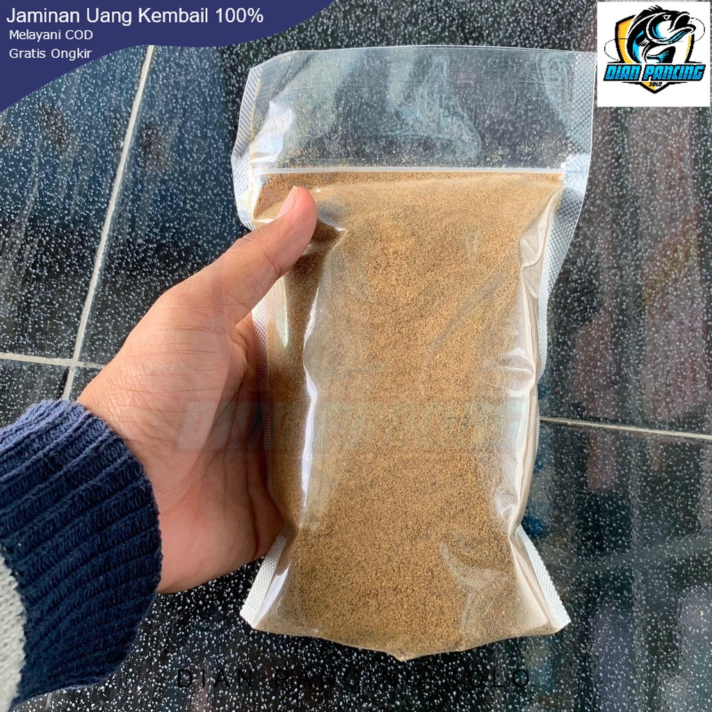 Pelet Ikan Racikan 400 gram untuk Tombro, Nila dan tawes