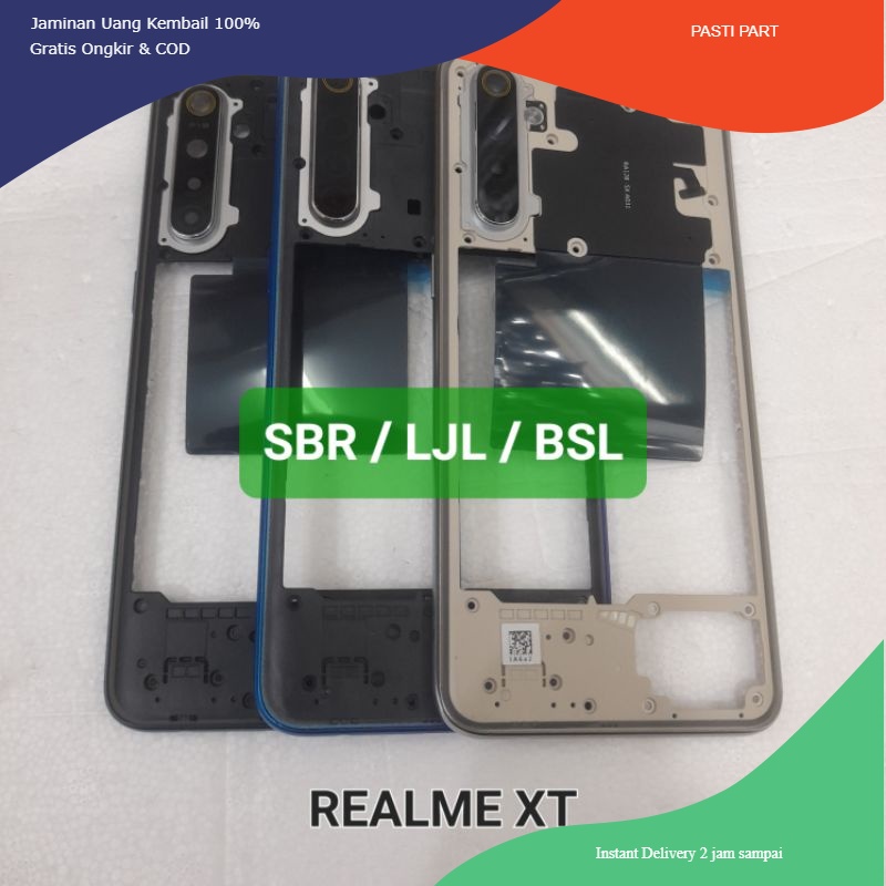 bezel bezzel tutup mesin tulang samping realme xt
