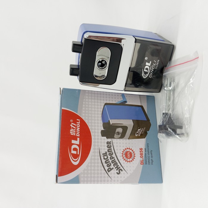 

Serutan Pensil Meja Rautan Pencil Sharpener/Rautan Putar Pensil DL0856