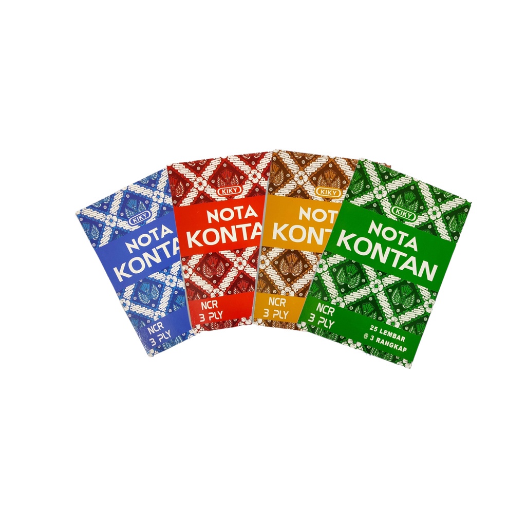 

Kiky Buku Nota kontan 3 Ply kecil 25 lembar 3 Rangkap Karbon Grosir - Satuan - SHAGB