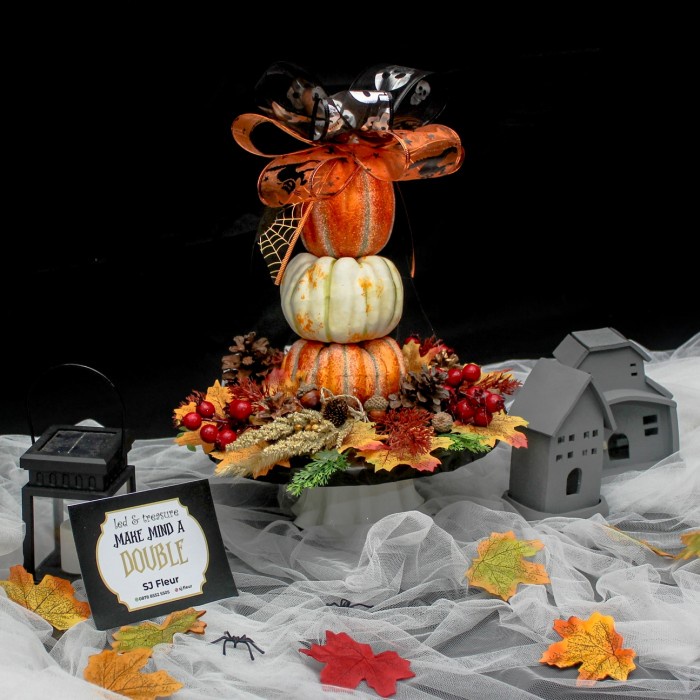 

dekorasi hiasan meja hampers halloween party decoration 17