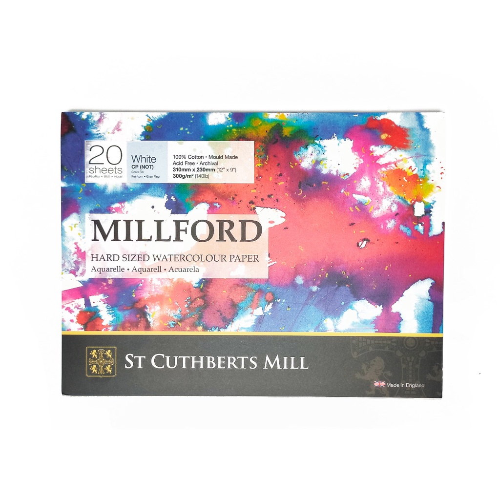 

Millford Block Cold Pressed 20 Sheets